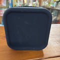 BLACK SQUARE SILICONE POUCH