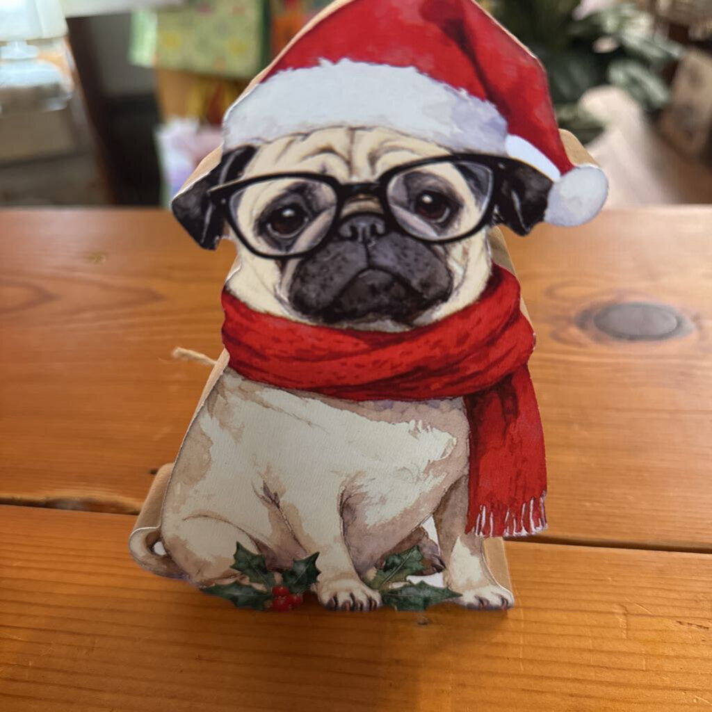 PUG CHRISTMAS SITTER
