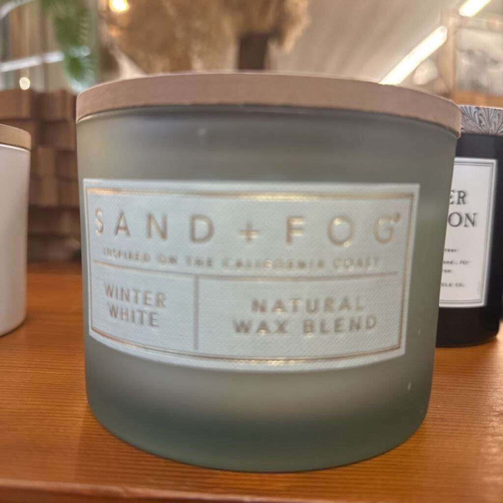 CHRISTMAS SAND AND FOG WINTER WHITE