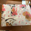 FOLDED GROCERY TOTE COWGIRL PRINT