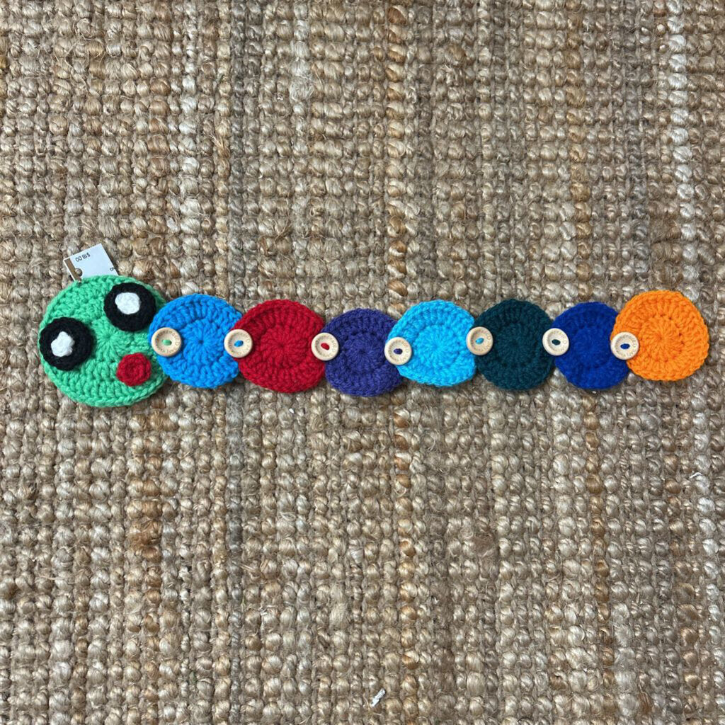 CROCHET LEARNING CATERPILLAR