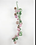 PINK/GREEN ORNAMENT GARLAND