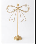 BOW CANDLE HOLDER