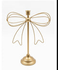 SM BOW CANDLE HOLDER
