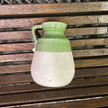 CREAM/GREEN JUG