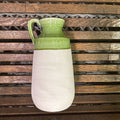 LRG CREAM/GREEN JUG