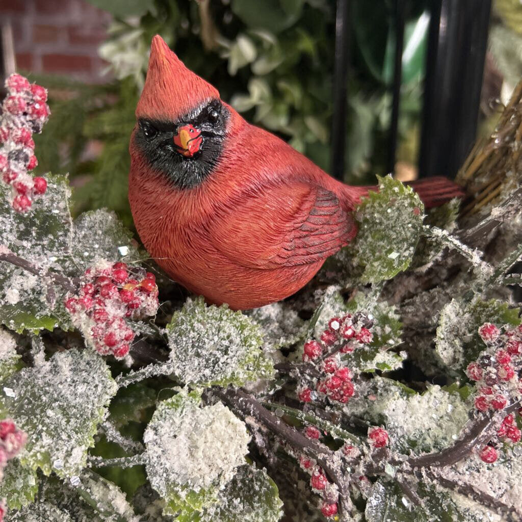 SM RESIN CARDINAL 4"