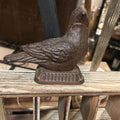 CAST IRON BIRD SITTER