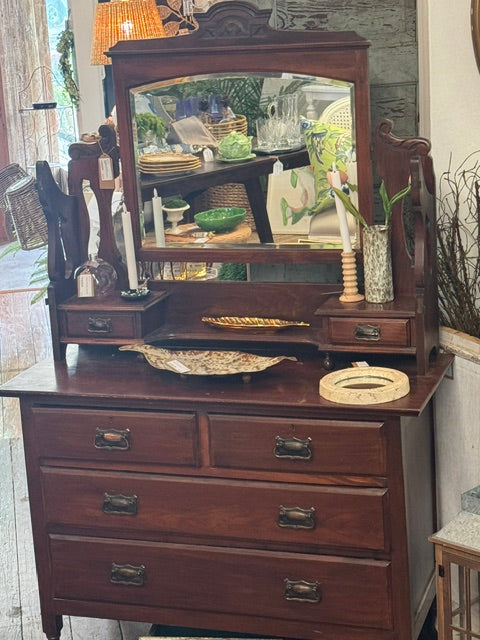 VINTAGE EDWARDIAN-STYLE DRESSING CHEST