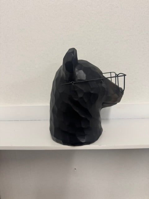 BLACK BEAR WITH GLASSES