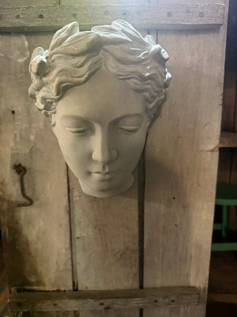 GODDESS HEAD WALL PLANTER
