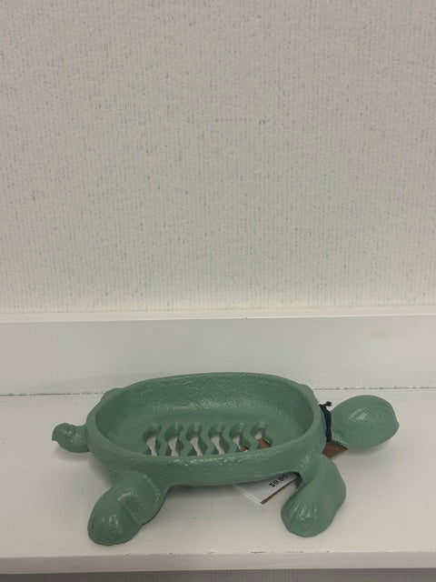CAST IRON TURTLE SOAP DISH