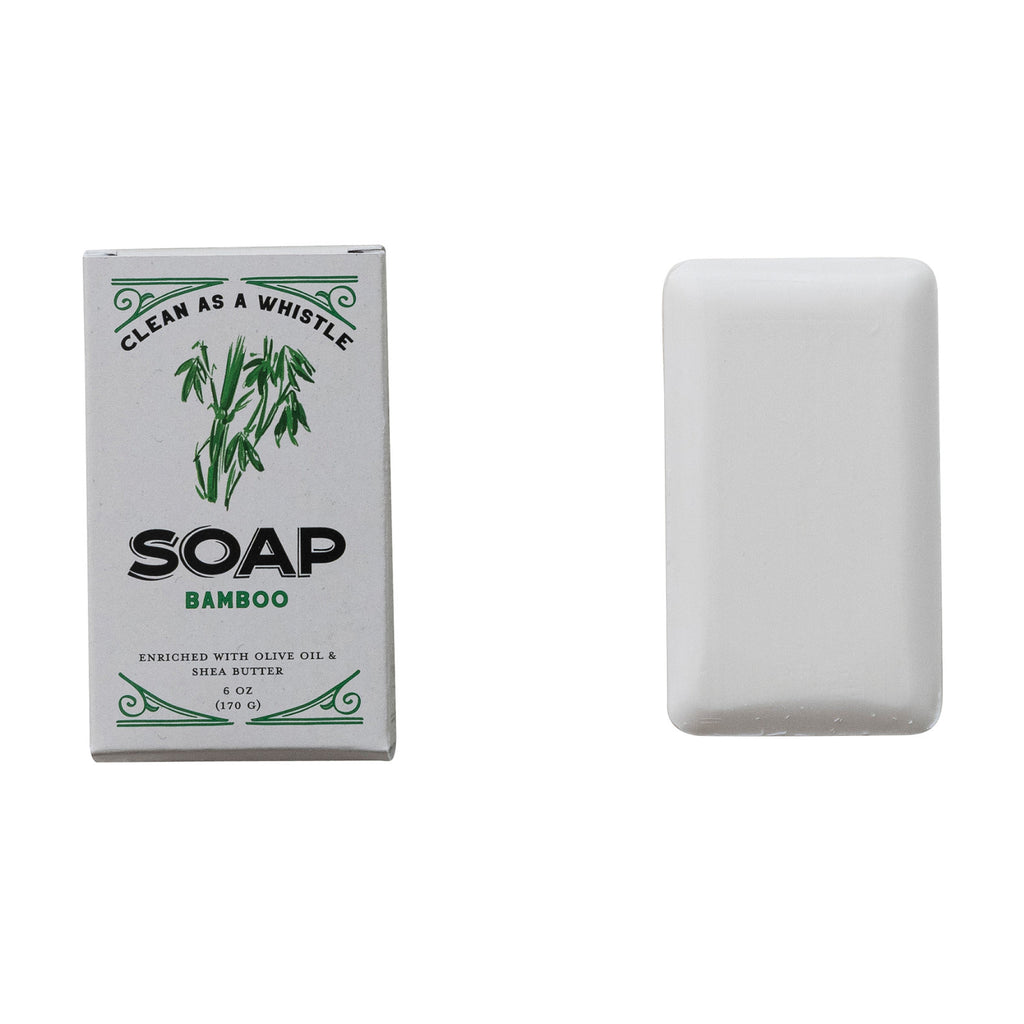 CLEAN AS A WHISTLE OLIVE OIL & SHEA BUTTER BAMBOO