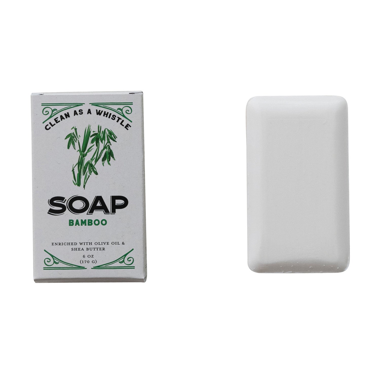 CLEAN AS A WHISTLE OLIVE OIL & SHEA BUTTER BAMBOO