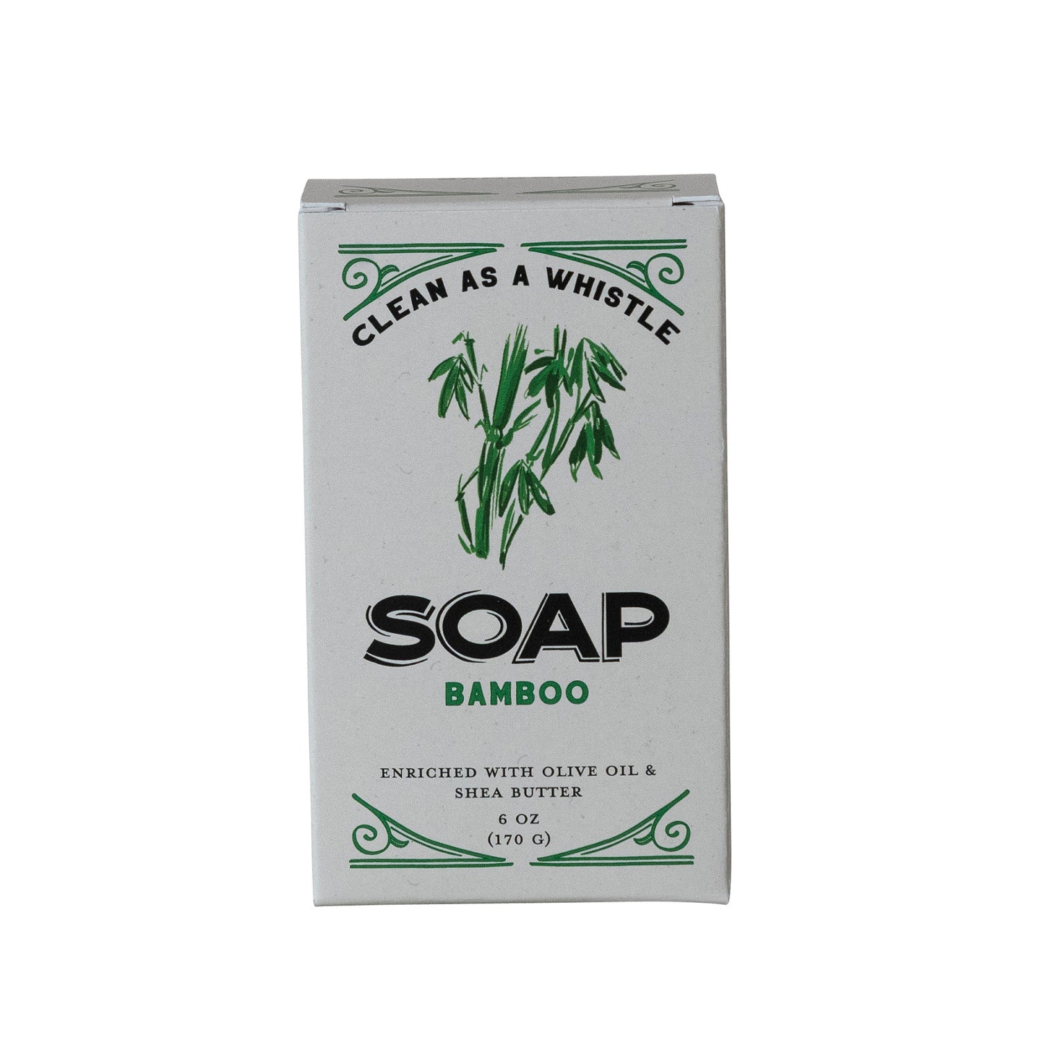 CLEAN AS A WHISTLE OLIVE OIL & SHEA BUTTER BAMBOO
