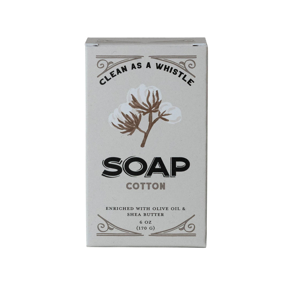 CLEAN AS A WHISTLE OLIVE OIL & SHEA BUTTER COTTON