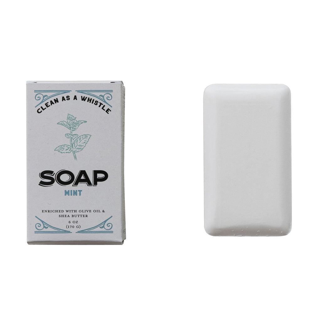 CLEAN AS A WHISTLE OLIVE OIL & SHEA BUTTER MINT