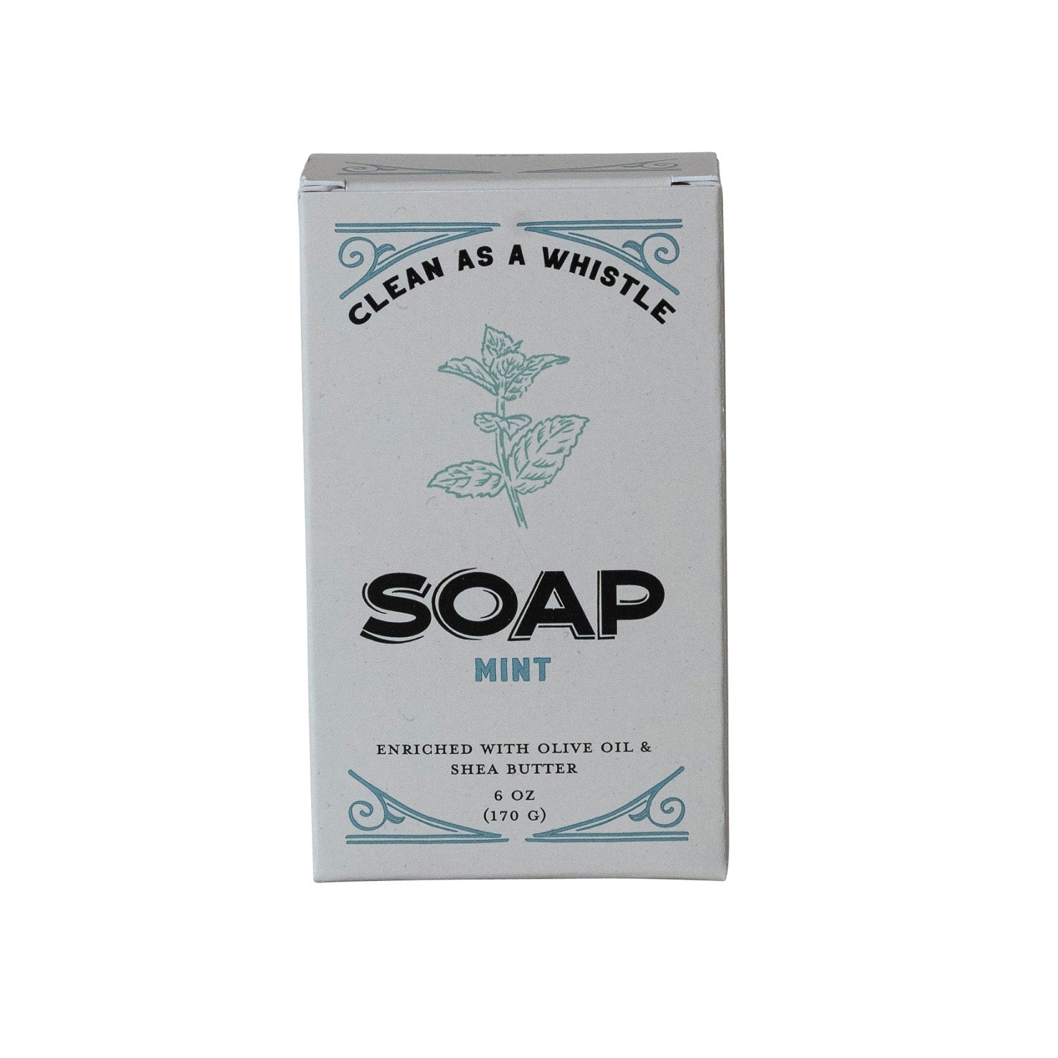 CLEAN AS A WHISTLE OLIVE OIL & SHEA BUTTER MINT