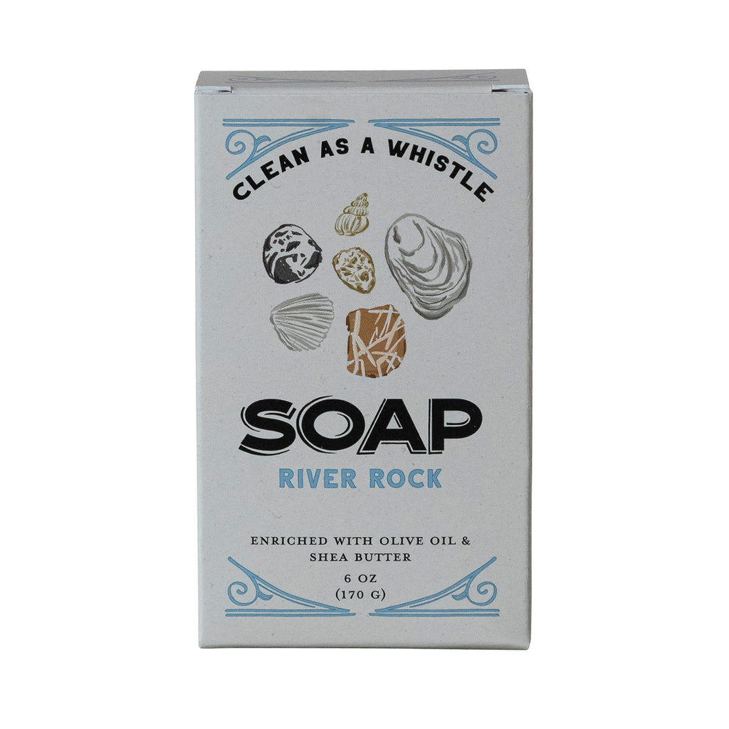 CLEAN AS A WHISTLE OLIVE OIL & SHEA BUTTER RIVER ROCK