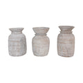 RECLAIMED WOOD VASE